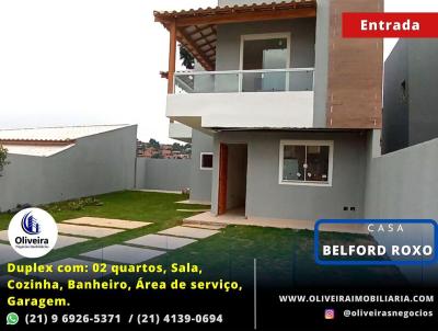 Casa para Venda, em Belford Roxo, bairro wona, 2 dormitórios, 1 banheiro, 1 vaga