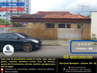 Casa para Venda, em Belford Roxo, bairro Vila Sousa, 3 dormitórios, 2 banheiros, 1 suíte, 3 vagas