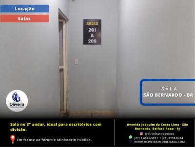 Sala Comercial para Locação, em Belford Roxo, bairro São Bernardo, 1 dormitório, 2 banheiros